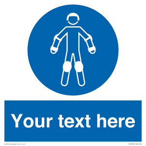 Custom protective roller sport equipment must be worn